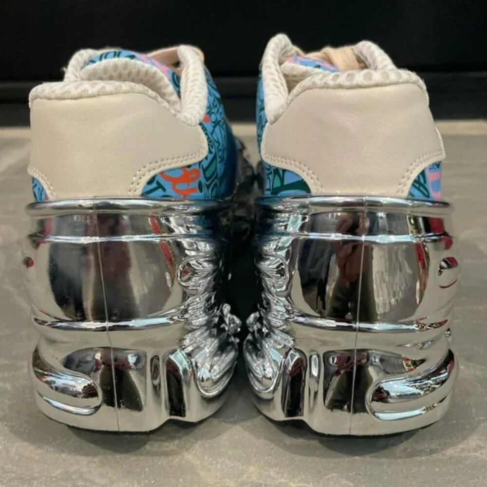 NWOT Adidas x Raf Simons DIOR Mirrored Ozweego Sneakers Womens 7.5 - Picture 5 of 10